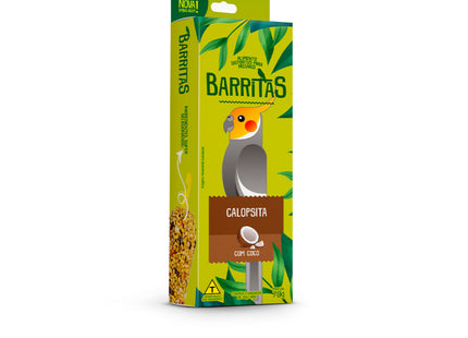 Zootekna Barritas Calopsita Sabor Coco 70 g