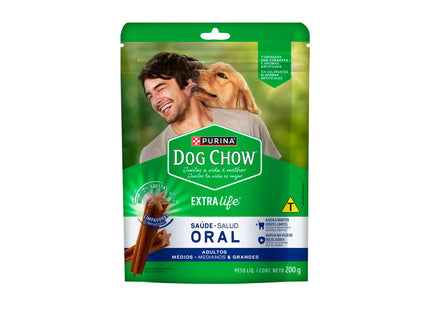 Snack Dog Chow Oral para Cachorros de Porte Médio e Grande