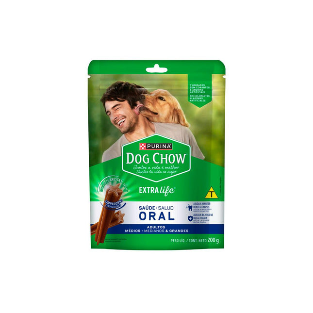 Snack Dog Chow Oral para Cachorros de Porte Médio e Grande