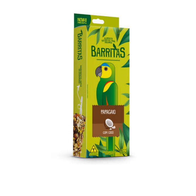 Snack Zootekna Coco para Papagaios