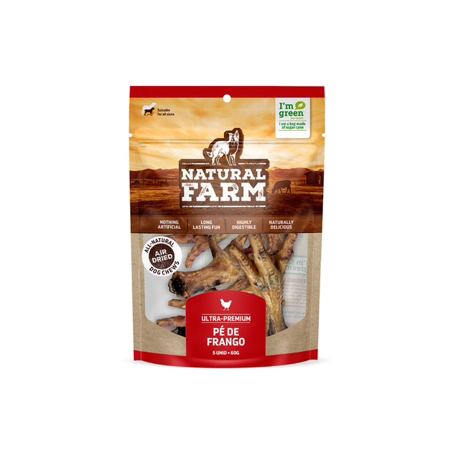 Snack Uper Dog Pé de Frango para Cachorros