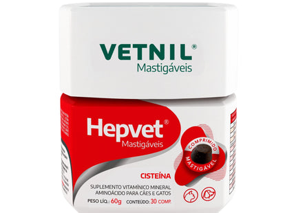 Hepvet Mastigáveis 30 Comprimidos