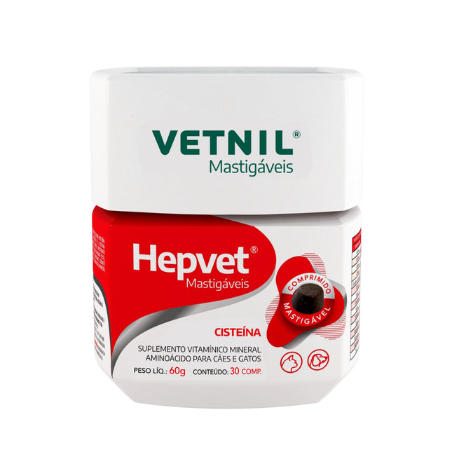 Hepvet Mastigáveis 30 Comprimidos