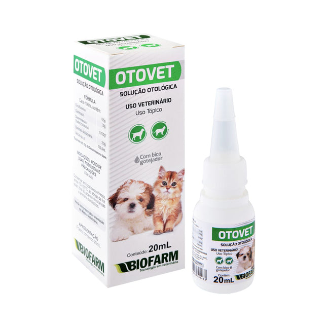 Otovet para Cães e Gatos 20ml