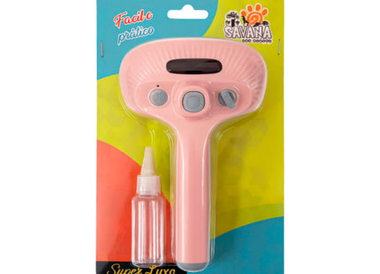 Escova a Vapor Savana Luxo Multiuso para Cães e Gatos