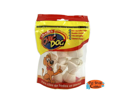 Osso Bco Mini C/2 Unid Chic Dog