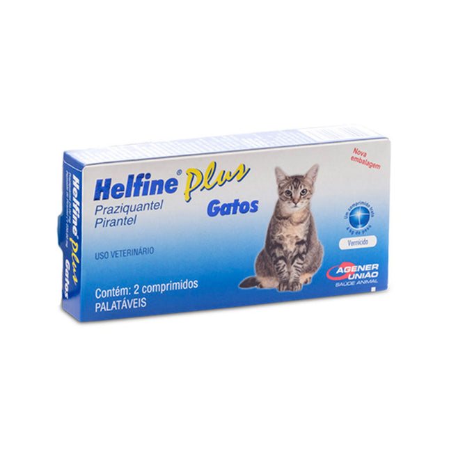 Antiparasitário Interno Helfine Plus para Gato