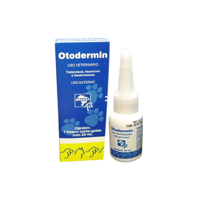 Otodermin para Cães e Gatos 20ml