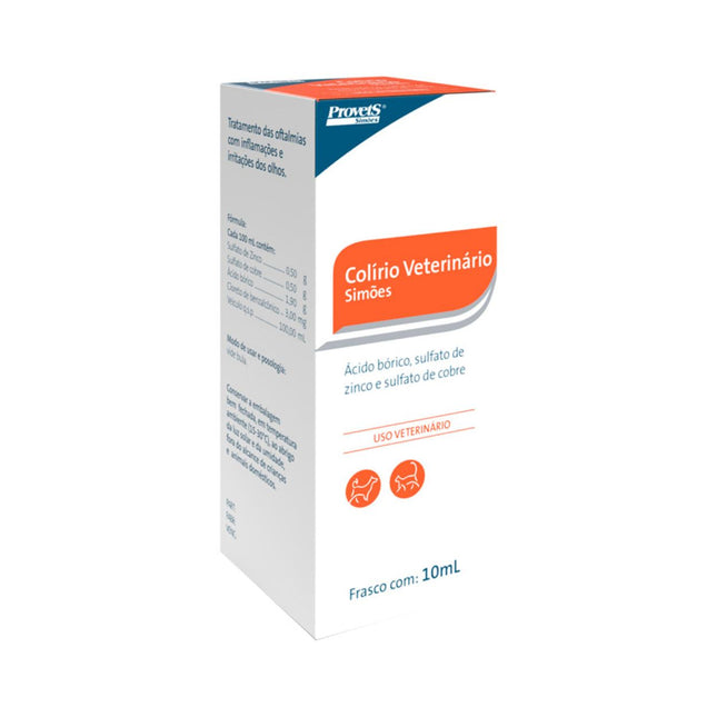 Colírio Veterinário Simões 10ml