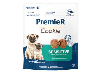 PremieR Cookie Sensitive 250g – Biscoito para Cães Filhotes e Adultos