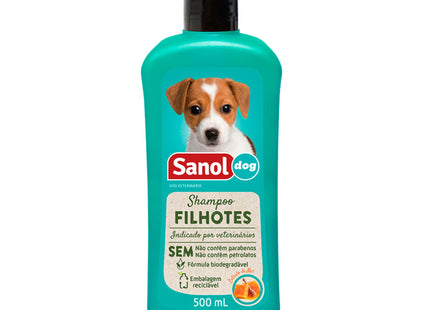 Shampoo Sanol Dog Filhotes para Cães 500 ml