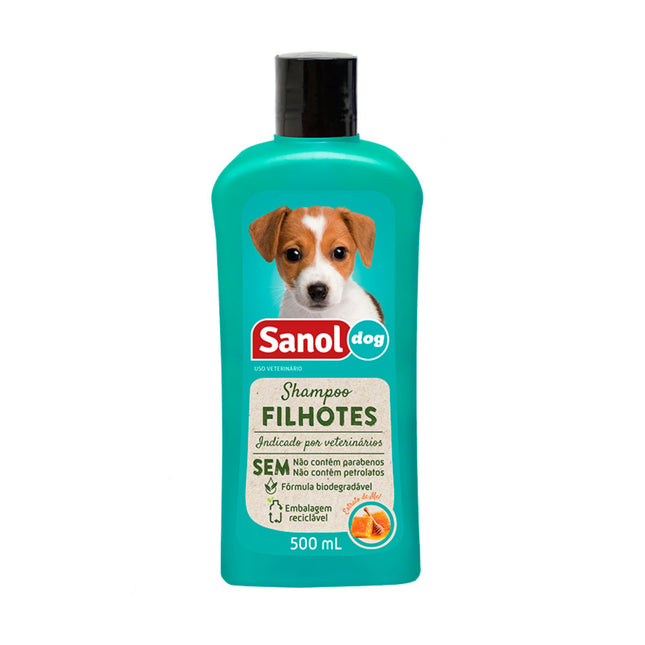 Shampoo Sanol Dog Filhotes para Cães 500 ml