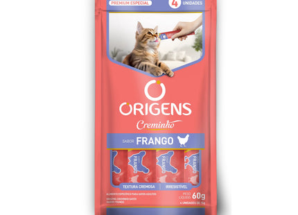 Petisco Origens Creminho Frango 60g