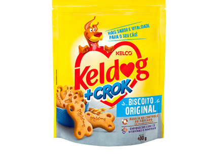 Keldog + Crok Biscoito Original 400 Gr