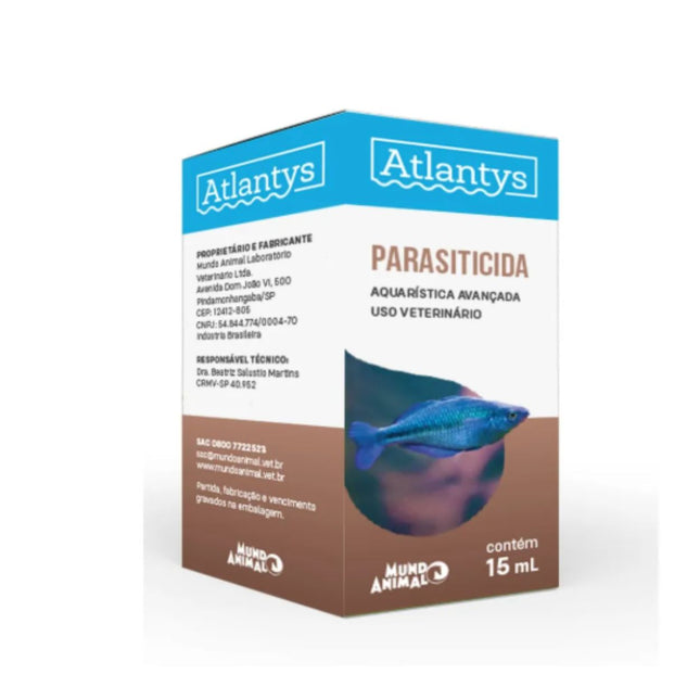 Parasiticida Atlantys 15ml para Peixes