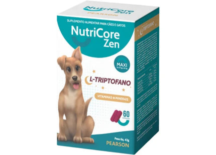 uplemento Nutricore Zen Maxi 750mg com 60 Cápsulas - Nutripharme