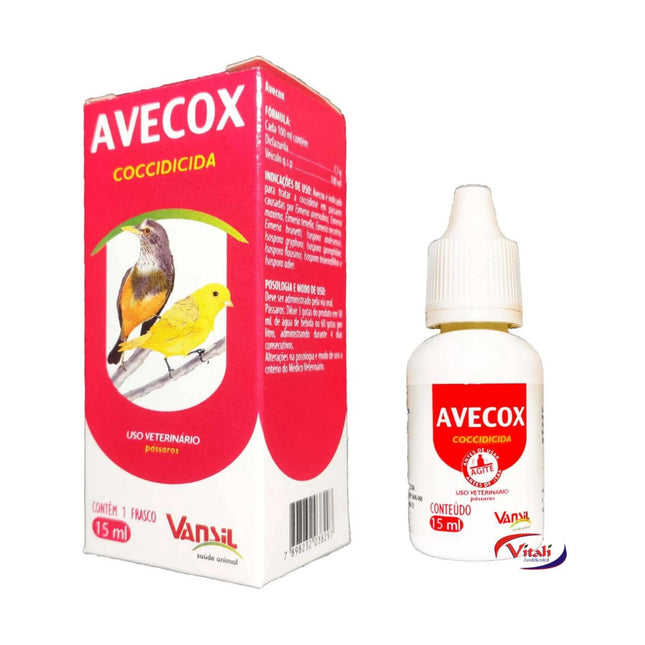Avecox para Pássaros 15ml