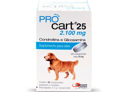 Procart 25 Suplemento Alimentar para Cães