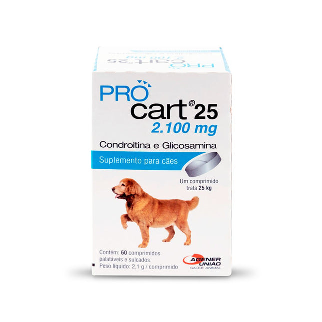 Procart 25 Suplemento Alimentar para Cães