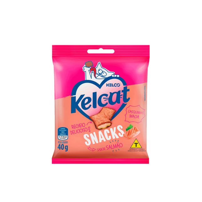 Snack Kelcat Salmão para Gatos