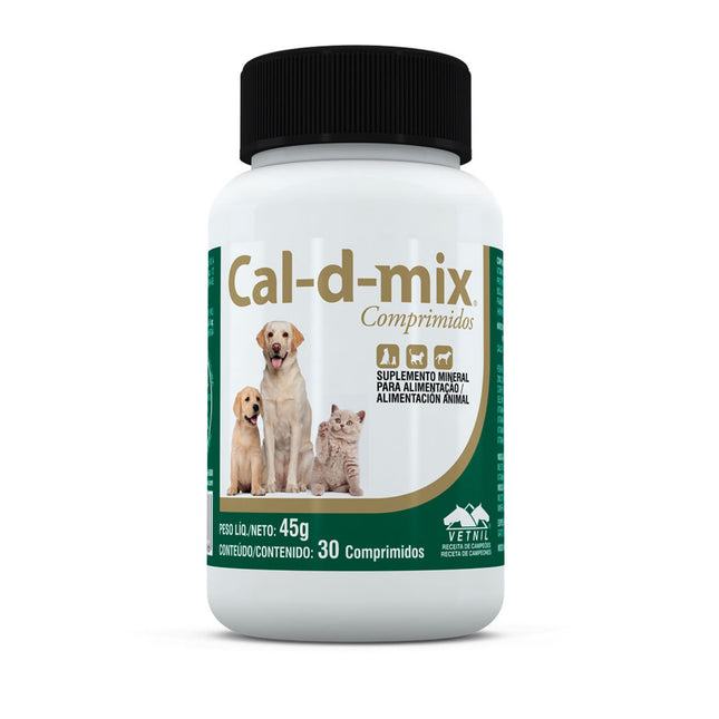 Cal d Mix com 30 Comprimidos