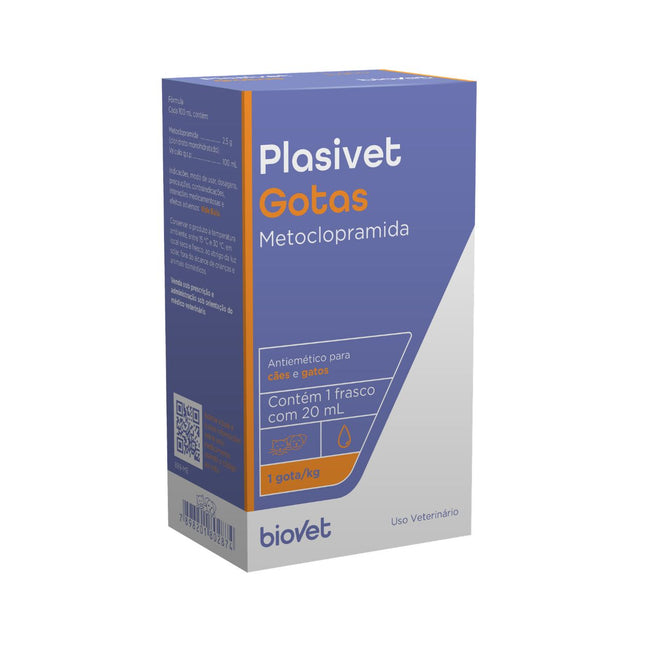 Plasivet Antiemético para Cães e Gatos 20 ml