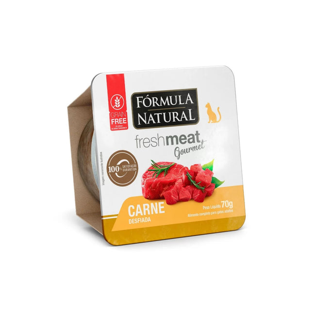 Ração Úmida Fórmula Natural Gourmet Carne para Gatos