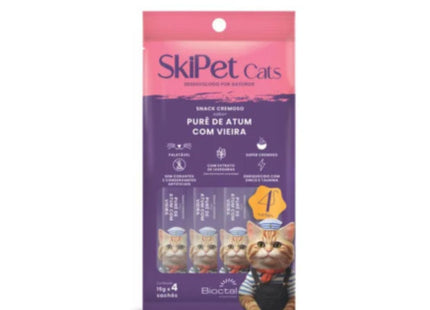 Petisco Cremoso Skipet Cats 60 g