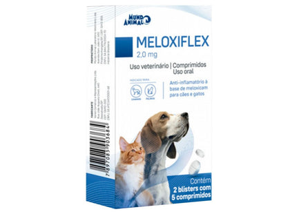 Anti-inflamatório Meloxiflex 2mg para Cães