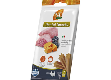 Petisco Funcional N&D Pumpkin Snack Canine Cordeiro Adult Mini