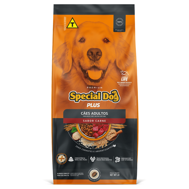 Ração Special Dog Carne Plus para Cães Adultos