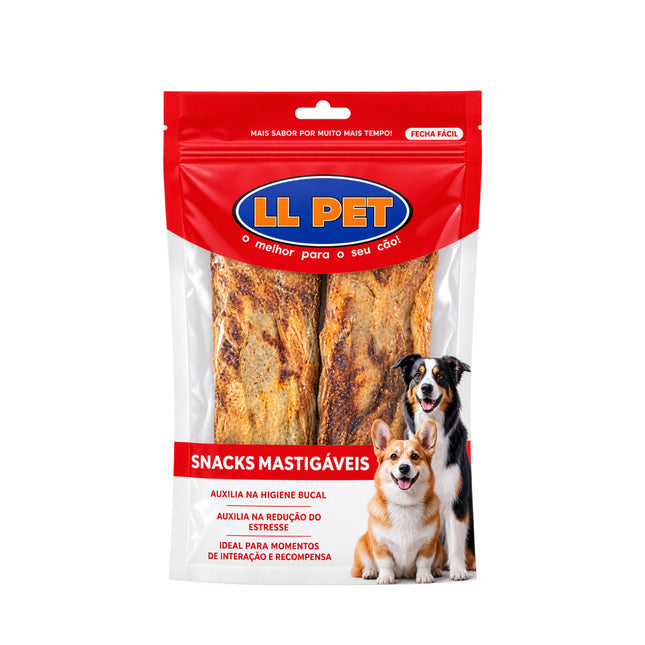Petisco Natural LL Pet Traqueia Bovina 1 Unidade Shrink