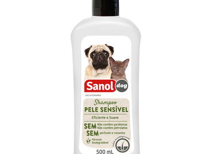Shampoo Hipoalergênico Sanol Dog 500 ml