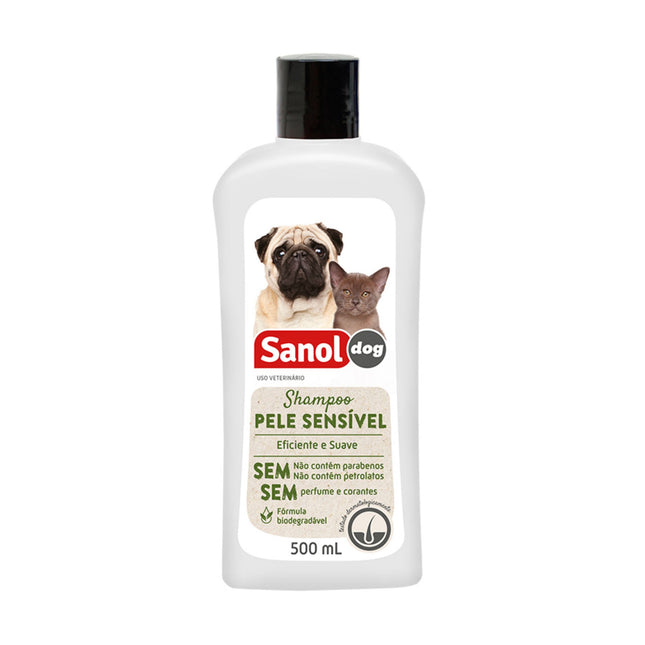 Shampoo Hipoalergênico Sanol Dog 500 ml
