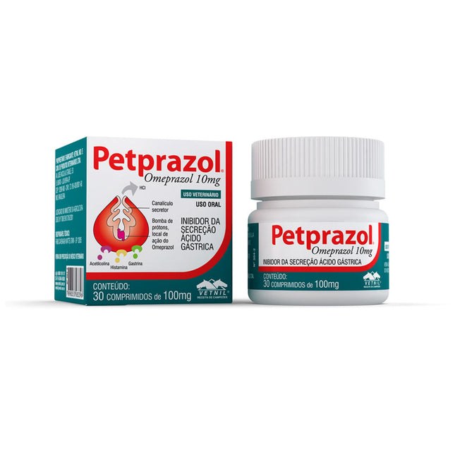 Petprazo para Cães e Gatos Com 30 Comprimidos