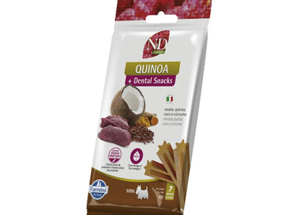 Petisco Funcional N&D Quinoa Snack Canine Veado Adult Mini
