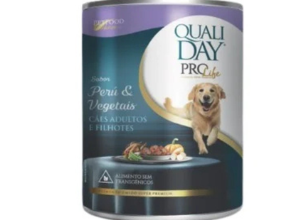 Alimento Úmido QualiDay ProLife Cães Peru e Vegetais