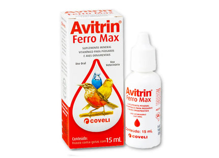 Suplemento Vitamínico Avitrin Ferro para Aves