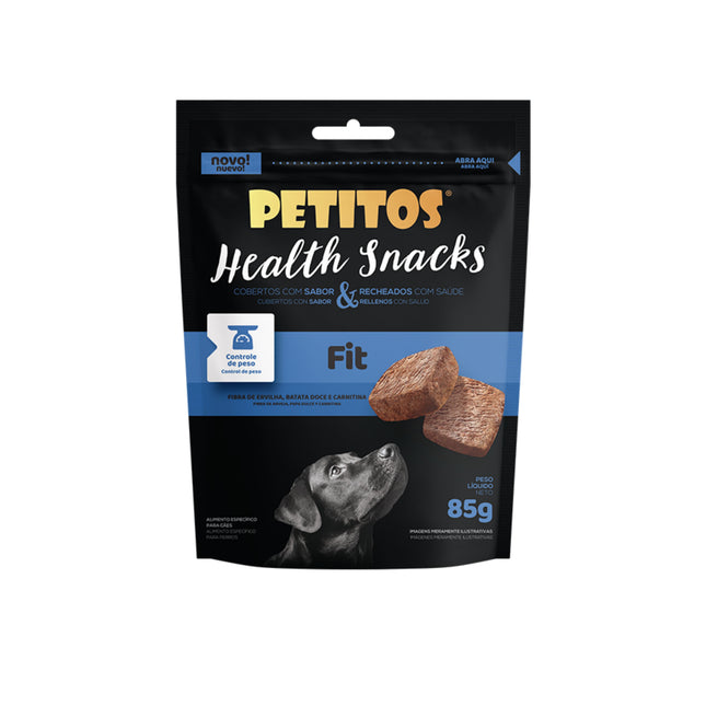 Petitos Health Snacks Fit 85g – Snack Funcional para Cães Petitos