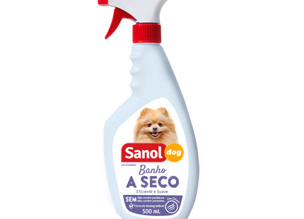 Banho a Seco Sanol Dog 500 ml