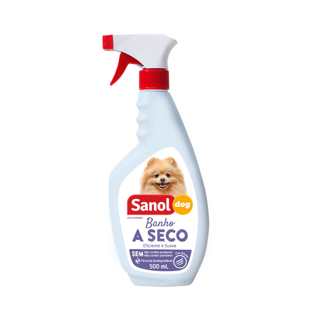 Banho a Seco Sanol Dog 500 ml
