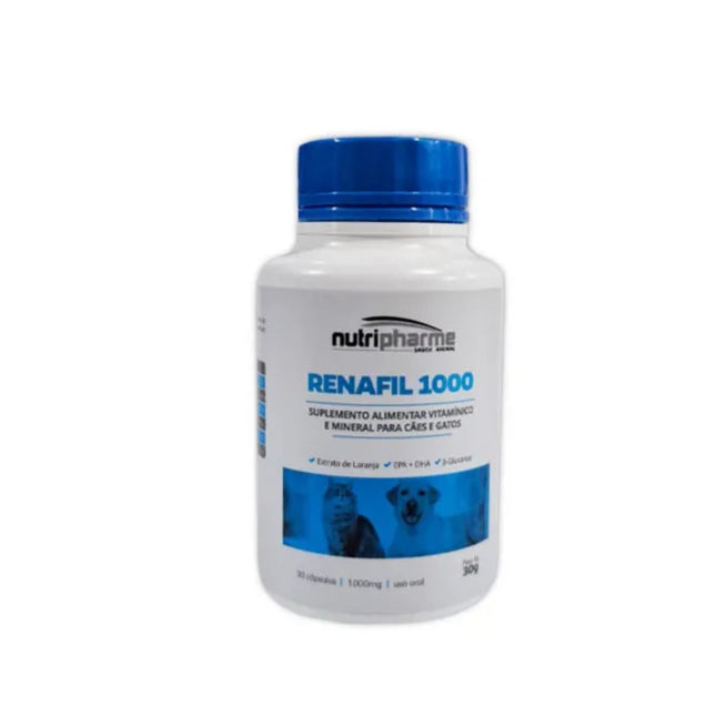 Suplemento Vitamínico Renafil 1000 para Cães