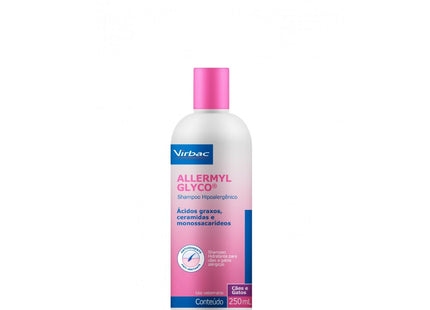 Solução Dermatológica Allermyl Glico 250ml para Cachorros e Gatos