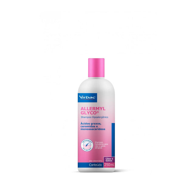 Solução Dermatológica Allermyl Glico 250ml para Cachorros e Gatos