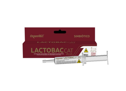Suplemento Alimentar Organnact Lactobac Cat Plus para Gatos