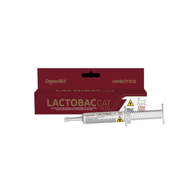 Suplemento Alimentar Organnact Lactobac Cat Plus para Gatos