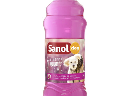 Eliminador de Odores Sanol Dog Floral 2 Litros