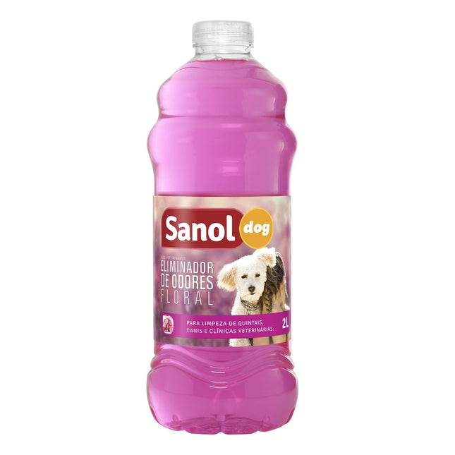 Eliminador de Odores Sanol Dog Floral 2 Litros