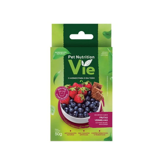 Petisco para Cães Pet Nutrition - Vie Frutas Vermelhas 50 g