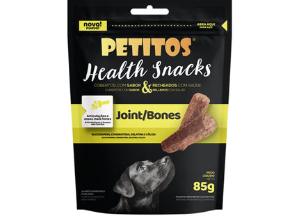 Petitos Health Snacks Joint/Bones 85g – Snack Funcional para Cães Petitos